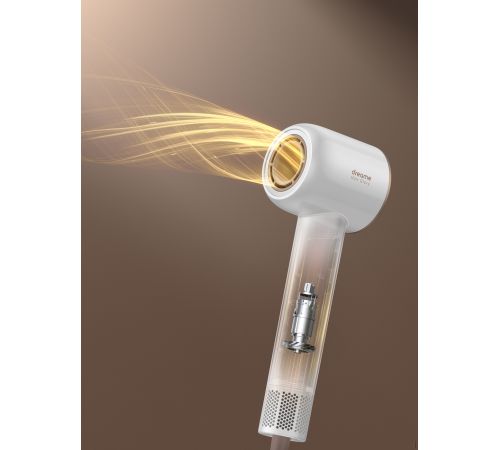 Фен Dreame Hairdryer Glory AHD6A-WH с переходником на евровилку, белый