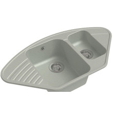 Кухонная мойка GranFest QUARZ Z-14 серый