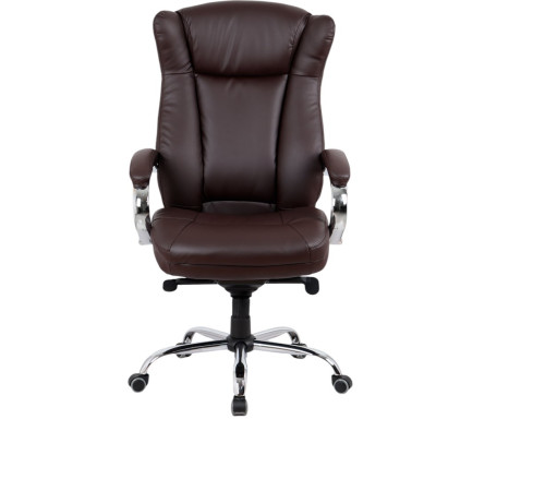 Офисное кресло King Style SHL-7-2 Hildi PU Chrome темно-коричневый