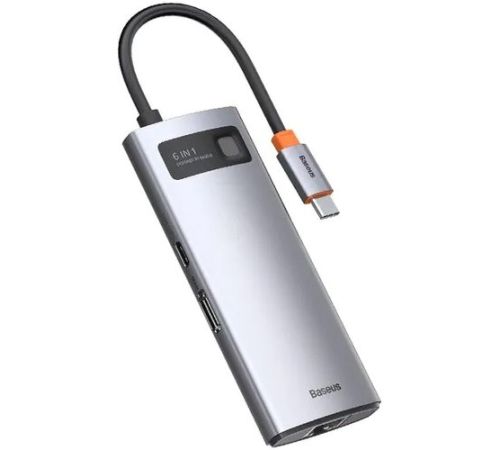 Док-станция Baseus StarJoy 6-Port Type-C Hub Adapter WKWG080013