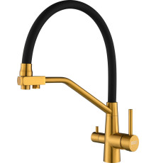 Смеситель ARFEKA Japeto золотой PVD