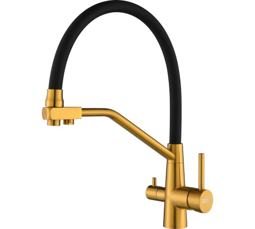 Смеситель ARFEKA Japeto золотой PVD