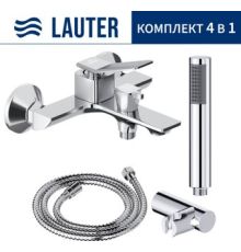Смеситель Lauter Allure 21CK6618C + 21СКFG80101C + 21S10048 + 21CKFS90120