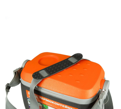 Термобокс БИОСТАЛЬ CB-8G-P 8л черный/оранжевый