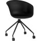 Офисное кресло Stool Group Libra SL-7040ZB пластик белый/экокожа черный