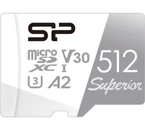 Карта памяти Silicon-Power Superior microSDXC SP512GBSTXDA2V20 512GB