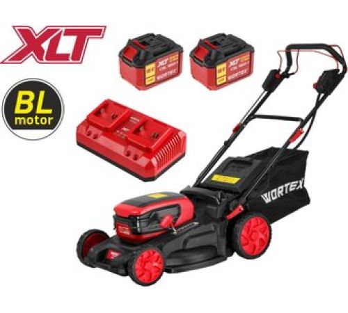 Газонокосилка Wortex CLM 4536-4 XLT Set 2334161 с 2-мя АКБ
