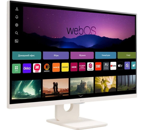 Smart монитор LG MyView Smart Monitor 27SR50F-W