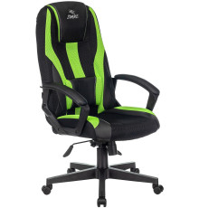 Кресло Zombie 9 черный/салатовый