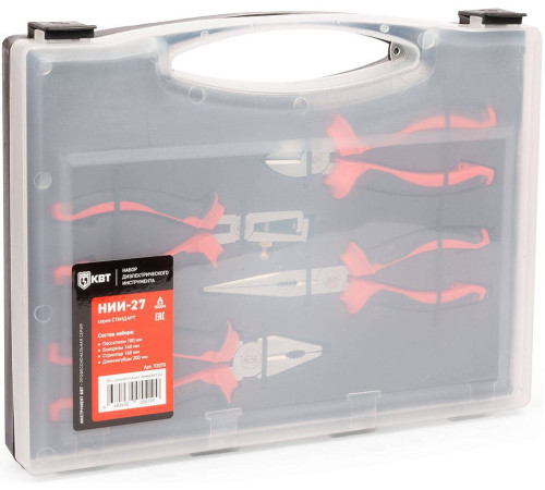 Электромонтажный набор КВТ НИИ-27 4 предмета