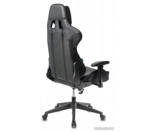Игровое геймерское кресло Zombie Viking 5 Aero Black Edition искусственная кожа черный