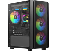 Корпус XASTRA A402M 4FRGB черный