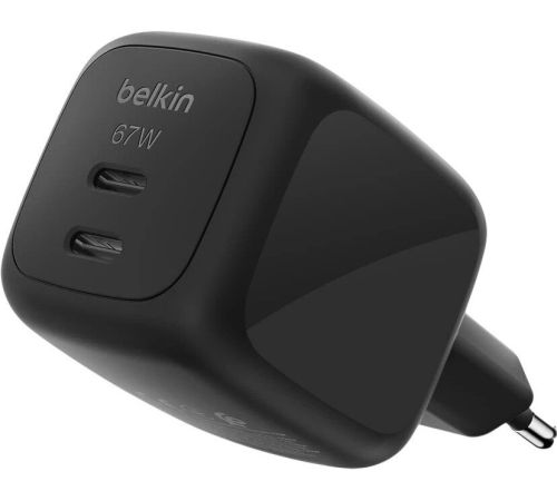 Сетевое зарядное Belkin WCH020kqBK черный