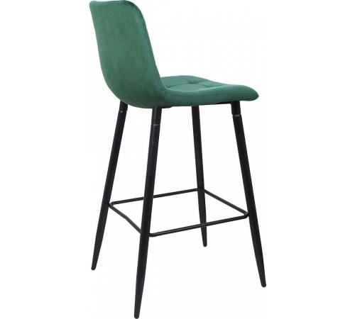 Стул AksHome Stella зеленый велюр HLR57/черный