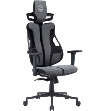 Игровое геймерское кресло CACTUS CS-CHR-DUO-GYBK серый/черный