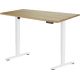 Стол с регулировкой высоты ErgoSmart Electric Desk Prime 1200х650х25 мм дуб натуральный/белый