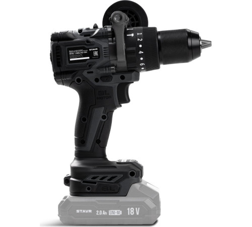 Ударная дрель-шуруповерт Stavr Ставр SHD 18BLHD без АКБ
