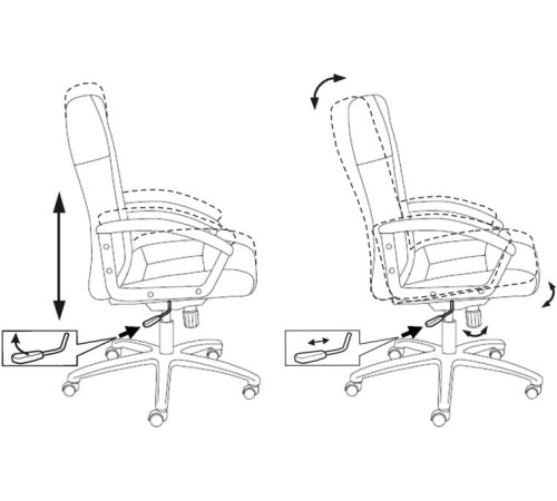 Кресло Бюрократ T-9908AXSN-AB