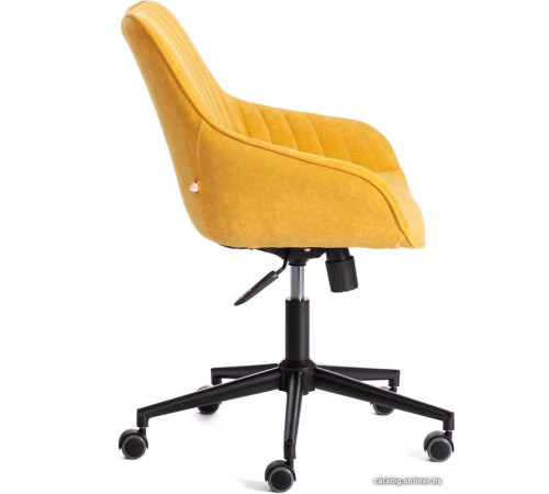 Офисное кресло TetChair Dublin велюр, горчичный 170