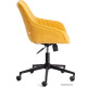 Офисное кресло TetChair Dublin велюр, горчичный 170