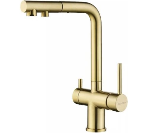Смеситель Paulmark Serpentine Se213222-LG светлое золото