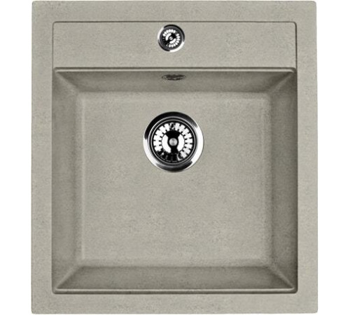 Кухонная мойка ZorG Como 46 серый жемчуг