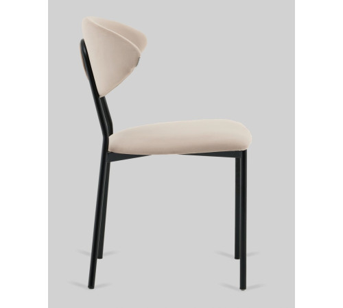 Стул Stool Group Квинси vd-kvinsy-b02 велюр кремовый