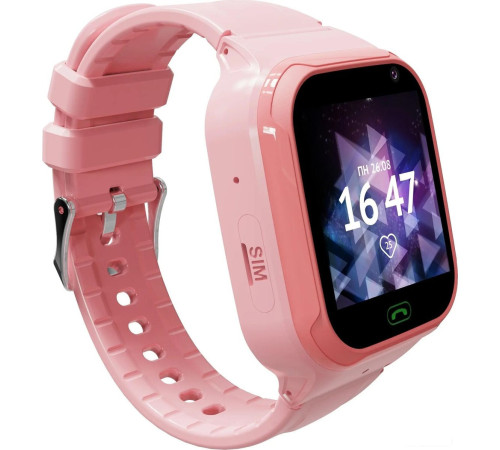 Детские умные часы Aimoto Omega 4G розовый