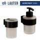 Набор аксессуаров для ванной Lauter 21TS3019 + 21TS3021 Matt Black, 2 предмета