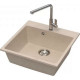 Кухонная мойка MARRBAXX Карельский камень модель 42/Q2 бежевый
