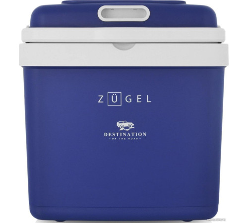 Термоэлектрический автохолодильник ZUGEL ZCR33 синий