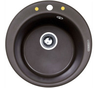 Кухонная мойка Zigmund & Shtain Kreis 480 швейцарский шоколад