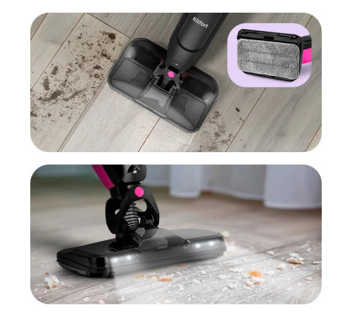 Вертикальный моющий пылесос Kitfort KT-5232