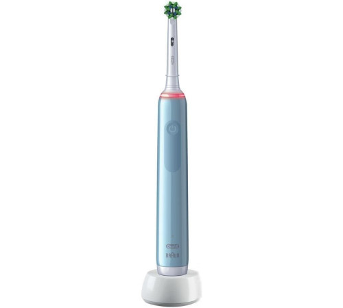 Электрическая зубная щетка Oral-B Pro 3 3000 Cross Action D505.513.3 голубой