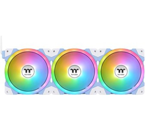 Комплект вентиляторов для корпуса Thermaltake Swafan EX14 ARGB Hydrangea Blue TT Premium Edition 3-Fan Pack CL-F184-PL14BU-A