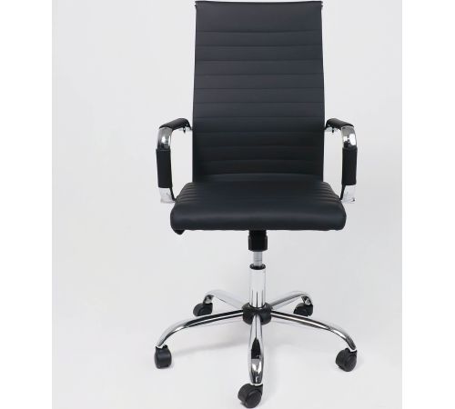 Кресло AksHome Elegance Light Eco черный