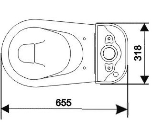 Унитаз Оскольская керамика Ирида