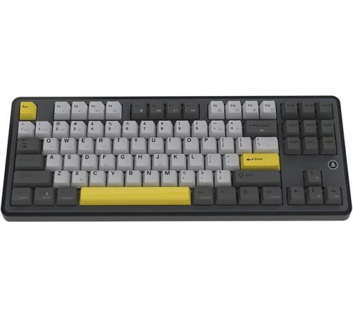 Клавиатура Ajazz AK870 Without Screen черный/серый/желтый, Ajazz Gift