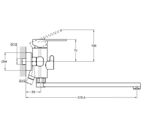 Смеситель Econoce EC0393
