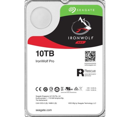 Жесткий диск Seagate IronWolf Pro 10TB ST10000NE0008