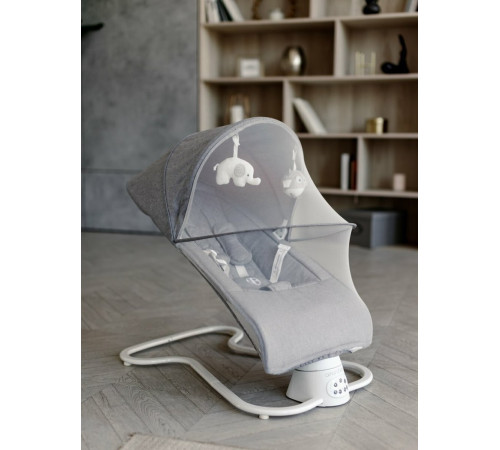 Качель Amarobaby Happy Swing AB23-22HAPPY/11 серый