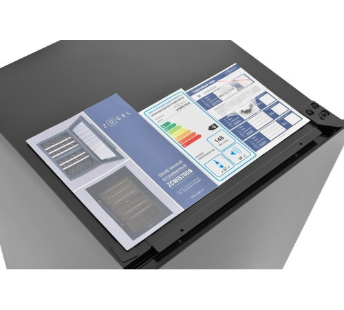 Винный шкаф ZUGEL ZCWI570DB Dual Zone