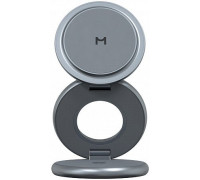 Беспроводное зарядное Magssory Signature Disc Pro для Apple 3 в 1 WCH073 темно-серый