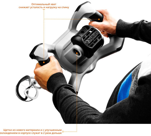 Дрель-миксер Зубр МР-1400-2