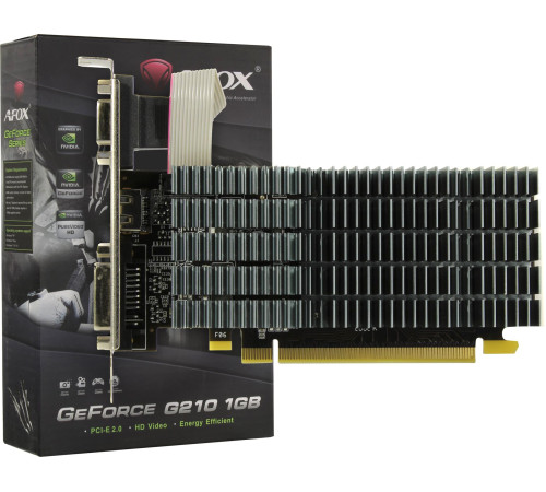 Видеокарта AFOX GeForce GT 210 1GB DDR2 AF210-1024D2LG2