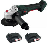 Угловая шлифмашина KLPRO KLAT18B-20 с 2-мя АКБ, сумка