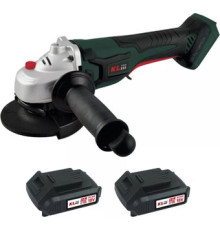 Угловая шлифмашина KLPRO KLAT18B-20 с 2-мя АКБ, сумка