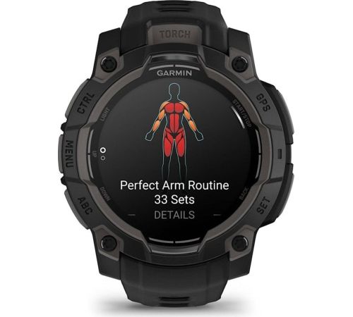 Умные часы Garmin Instinct 3 45 мм черный