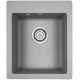 Кухонная мойка Paulmark Kante 40 PM104249-GRM серый/серый металлик
