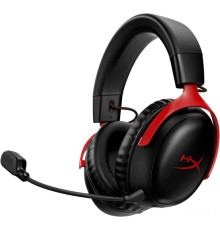 Наушники HyperX Cloud III Wireless черный/красный
